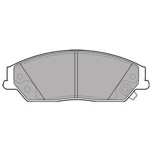 Тормозные колодки дисковые TOYOTA Camry VIII (XV50) "F" 11-18 Delphi LP2714
