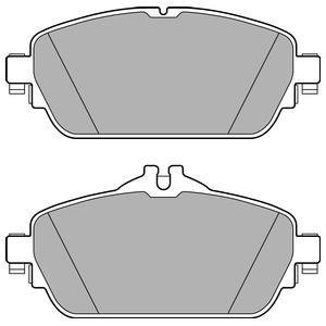 Тормозные колодки, дисковые. Delphi LP2764