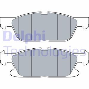 Тормозные колодки, дисковые. Delphi LP3280