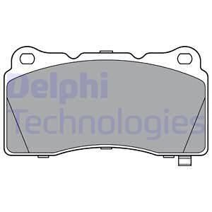 Тормозные колодки, дисковые. Delphi LP3362