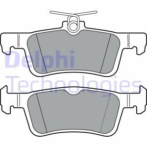 Тормозные колодки, дисковые. Delphi LP3369