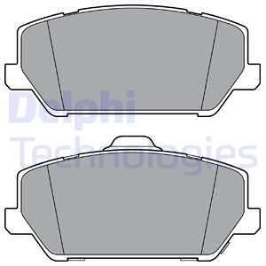 Тормозные колодки, дисковые. Delphi LP3400