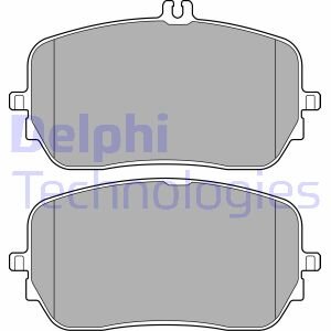 Тормозные колодки, дисковые. Delphi LP3603