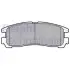 Тормозные колодки дисковые MITSUBISHI Sigma/Space/Galant/Pajero &quot;R&quot; 91-07 Delphi LP955 (фото 1)