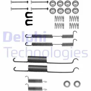 Комплектуючі, гальмівна колодка Delphi LY1092