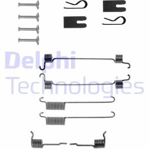 Комплектуючі, гальмівна колодка Delphi LY1256