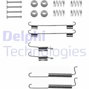 Комплектуючі, гальмівна колодка Delphi LY1292