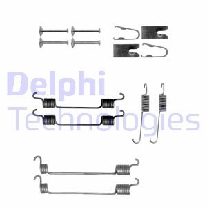 Комплектуючі, гальмівна колодка Delphi LY1293