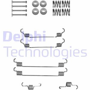 Комплектуючі, гальмівна колодка Delphi LY1321 (фото 1)