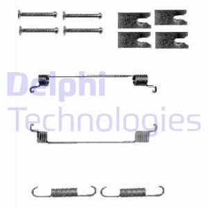 Комплектуючі, гальмівна колодка Delphi LY1342