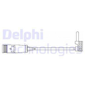Датчик зносу,гальм.колодки Delphi LZ0291