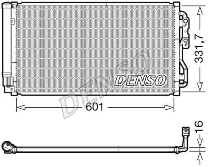 Радіатор кондиціонера DENSO DCN05033