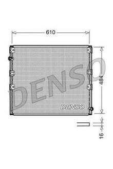 Радіатор кондиціонера DENSO DCN50020