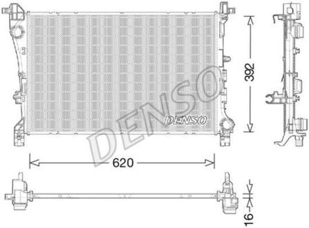 Радіатор DENSO DRM09046