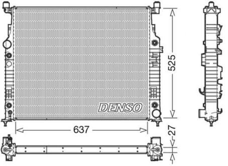 Радіатор DENSO DRM17056