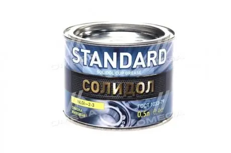 Мастило Солідол Standard Банка жесть 0,5л/0,4кг, ш Dk-Дорожня Карта 41071028316