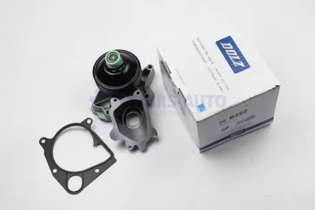 Водяной насос Omega/BMW 3/5/7/X5 (E46/E39/E38/E53) 2.5-3.0 DTI 98- DOLZ B222