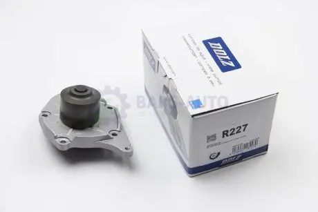 Водяной насос Kangoo/Clio/Logan/Megane/Scenic 1.5dCi 01- (меил. прокл.) DOLZ R227