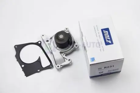 Водяной насос 1.5dCi Kangoo/Megane 08-/Logan/Duster 10- DOLZ R231