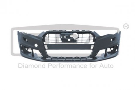 Бампер передний с омывателем и без помощи при парковке Audi A6 (15-18) DPA 88071826202