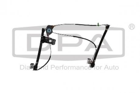 Склопідйомник передній правий без двигуна VW Polo (95-00) DPA 88370984002