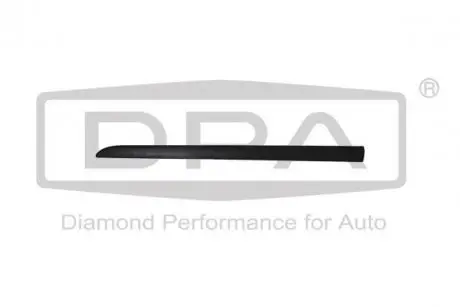Молдинг двери передней левой Skoda Fabia (06-14) DPA 88530712702