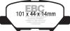 Гальмівні колодки тюнінгові EBC DP42171R (фото 1)