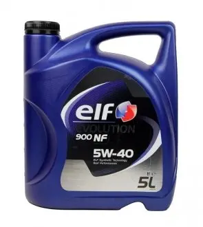 Масло моторне 5W40 EVOLUTION 900 NF (5л.) ELF 194872
