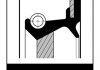 Сальник колінвала (передній) Renaul Master 3.0 dCi 03- (52x66x7) ELRING 005.580 (фото 2)