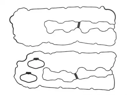 Прокладка клапанной крышки (к-кт) BMW F01/F02/F03/F04/F10/E70/E71 06-17 ELRING 008.560