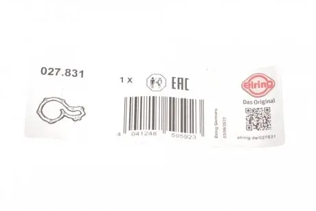 Прокладка насоса воды Ford Transit 2.0 DI 00-06 ELRING 027831