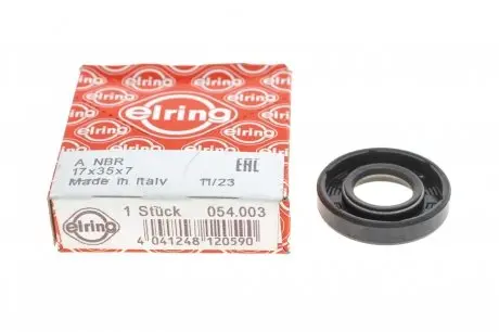 Сальник водяной помпы MB O309 (17x35x7) ELRING 054.003