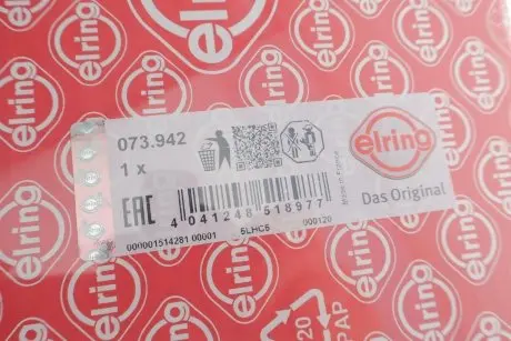 Прокладка головки Opel Vivaro / Renault Trafic 2.0 i 01- (0.7 mm) ELRING 073.942