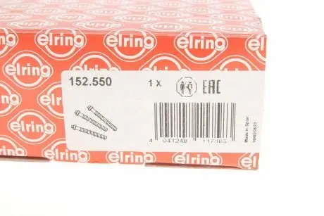 Болти головки (к-кт 10шт.) Citroen Berlingo/Jumper/Fiat Ducato/Peugeot Boxer 1.9D 94-06(M12x1.5x123) ELRING 152.550