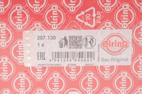 Прокладка ГБЦ Land Rover Defender/Discovery/Range Rover 2.0D 14-(2 метки) (1.40mm) ELRING 207.130