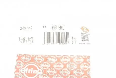 Уплотнительная прокладка форсунки Renault Clio IV/Nissan Micra/Opel Insignia 0.9-1.4 09- (кольцо) ELRING 243.850