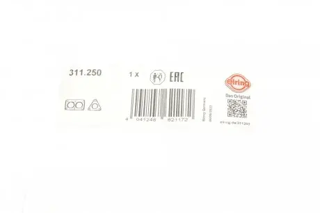 Прокладка труби вихлопної VW Golf V/VI 1.4 16V 06-13 ELRING 311.250