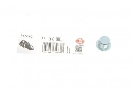 Болт слива масла BMW X5 (E70/F15/F85)/X6 (E71/E72/F16/F86) 06-19 N62/N63/S63 ELRING 587.140