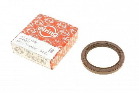 Уплотняющее кольцо, коленчатый вал HYUNDAI/FIAT/OPEL 41x53x6 / AS RD FPM ELRING 717.710 (фото 1)