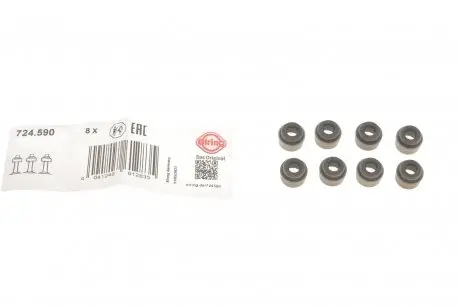 Сальник клапана (впуск/випуск) VW Caddy III/IV 1.2/2.0 TSI/TDI 95- (6x8.8/12.2x9.3) ELRING 724.590