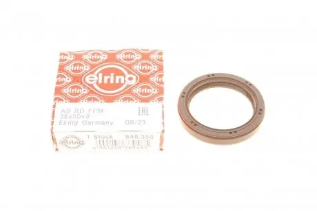 Сальник розподільного валу Toyota Corolla 1.8D 83-93/Camry 1.6-2.2TD 86-91 (38x50x8) ELRING 848350