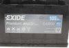 АКБ 6СТ-105 R+ (пт850) (необслуж)(315х175х205) Premium EXIDE EA1050 (фото 2)