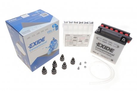 Стартерна батарея (акумулятор) EXIDE EB5L-B