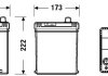 Аккумулятор 60Ah-12v EXCELL(230х172х220),L,EN480 Азия EXIDE EB605 (фото 1)