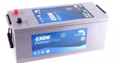 Акумуляторна батарея 185Ah/1150A (513x223x223/+L/B00) PowerPro EXIDE EF1853