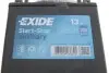 Акумуляторна батарея 13Ah/200A (150x90x145/+L) (Start-Stop/допоміжна) EXIDE EK131 (фото 2)