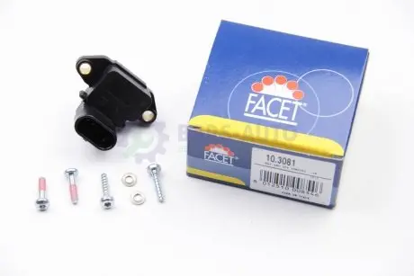 Датчик давления наддува (4 конт.) FIAT DOBLO/PUNTO 1.1-1.6CNG 93- FACET 10.3081