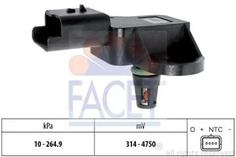 Датчик тиску повітря FACET 10.3137