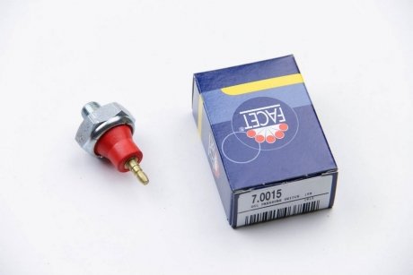 Датчик тиску оливи (0,4bar/1 конт./червоний) Opel Combo/Honda Civic 1.4-3.5 85- (R1/8x28) FACET 7.0015