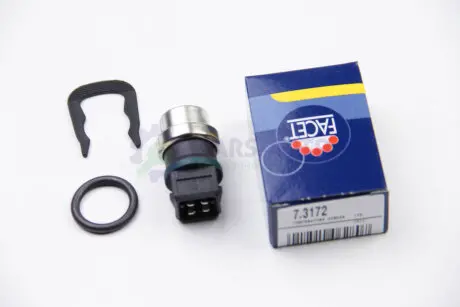 Датчик температури (4 конт./чорний) VW T4/Golf III 1.9D/2.4D 89-04 FACET 7.3172